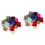 32Pièces Pompons En Fourrure Colorés Pour Décor Et Couture Confortable 4