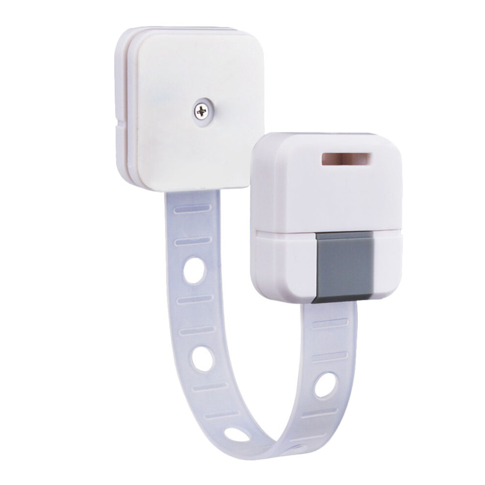 Child Safety Cabinet Strap Locks Adjustable Baby Proof Drawer Lock Set Keys For Cabinets And Refrigerator 2Pcs Set For Child Protection Totority