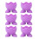 6Pièces Égouttoirs Œufs Violet Silicone Multi-Usage Maison 6
