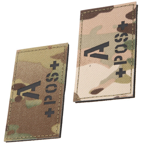 2Pièces Patch Militaire Réfléchissant En Nylon Pour Vêtements 2