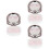 3 Sets Cat Claw Shape Contact Lens Box Portable Container 6