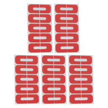 50pcs Spillproof Nail Polish Protector Stickers For Home Use Adhesive Nail Guards With Elastic Fit Preventing Overflow For Diy Manicures