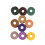 20 Pcs Drumming Practice Pad Felt Material Washers Coloured 9