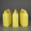 2Pcs Yellow Press Type Liquid Bottles with Spring Pump Large Opening 6