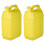2Pcs Yellow Press Type Liquid Bottles with Spring Pump Large Opening 7