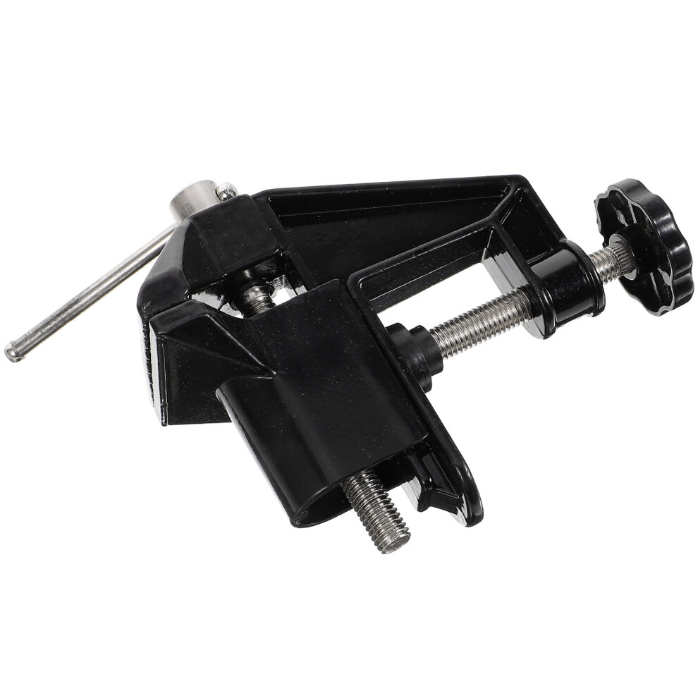 Compact Black Aluminum Mini Bench Vise Clamp For Workshop Use 3072457419152