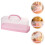 transparente kuchentragebox, handhaltbare dessertbox, 3
