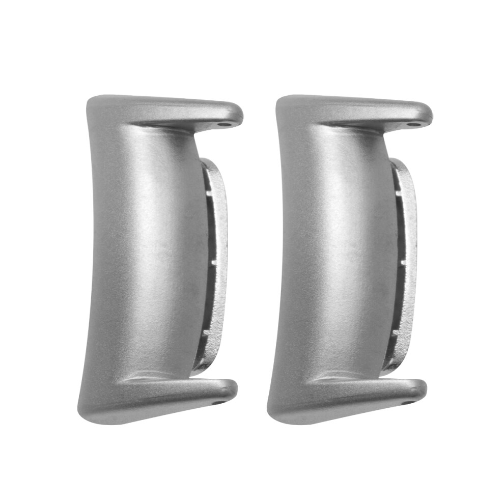 Watch Bands Adapters Intelligent Watch Connector 2Pcs Silver 3061505859866