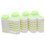 4 Pcs Adjustable 5-Layer Cake Slicer Cutting Guide (Green) 1