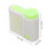 4 Pcs Adjustable 5-Layer Cake Slicer Cutting Guide (Green) 2