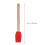 1pc Grill Brush Wooden Detachable 2