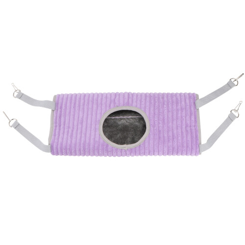 1Pc Soft Fleece Pet Sleeping Pouch Hanging Bed for Hamsters Squirrels 2