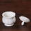 1Pc White Ceramic Sugar Canister Multipurpose Kitchen Storage Jar 7