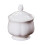 1Pc White Ceramic Sugar Canister Multipurpose Kitchen Storage Jar 8