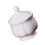 1Pc White Ceramic Sugar Canister Multipurpose Kitchen Storage Jar 11