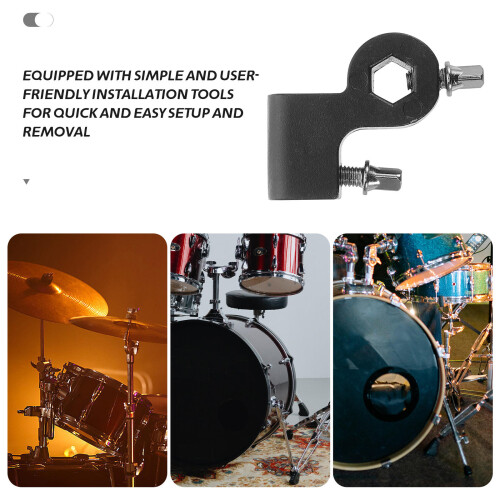 Mounting Clip Drumsticks Bass Scrubber Set Holder 2