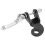 1Pc Sturdy Black Bike Trailer Attachment Easy Install Hitch Connector 7