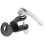 1Pc Sturdy Black Bike Trailer Attachment Easy Install Hitch Connector 10