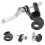 1Pc Sturdy Black Bike Trailer Attachment Easy Install Hitch Connector 2