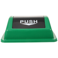 Trash Can Top Cover Toppers Replacement Console Decorating Green
