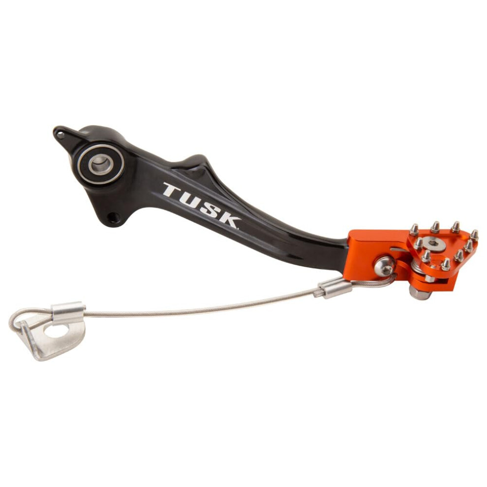Brake Pedal With Aluminum Tip For Ktm 690 Enduro R 20192022 Offroad Cnc Lever Orange 9070919553998