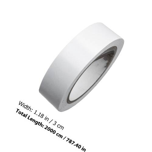 Double Sided Adhesive Tapes For Home Office Use 4 Rolls White 1