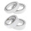 Double Sided Adhesive Tapes For Home Office Use 4 Rolls White 8