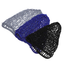 3pcs Mesh Crochet Hair Nets Women Sleeping Hair Hats Long Hairnets