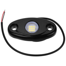Black ABS LED Rock Lights for Trucks Off-Road Suv Underglow Kit