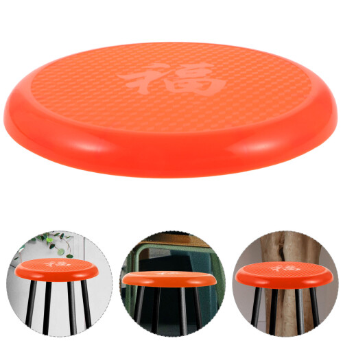 Siège Plastique Rond Orange Pour Durable Stable 1