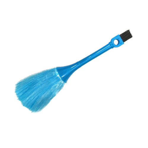 2Pcs Blue Computer Cleaning Brush Double-Sided Keyboard Dust Remover