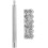 1Set Durable Silver Leather Stamp Tools Metal Craft Kit for DIY Use 5