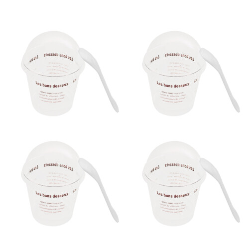 Clear Plastic Dessert Cups 10pcs 2.8x2.8x3in 1