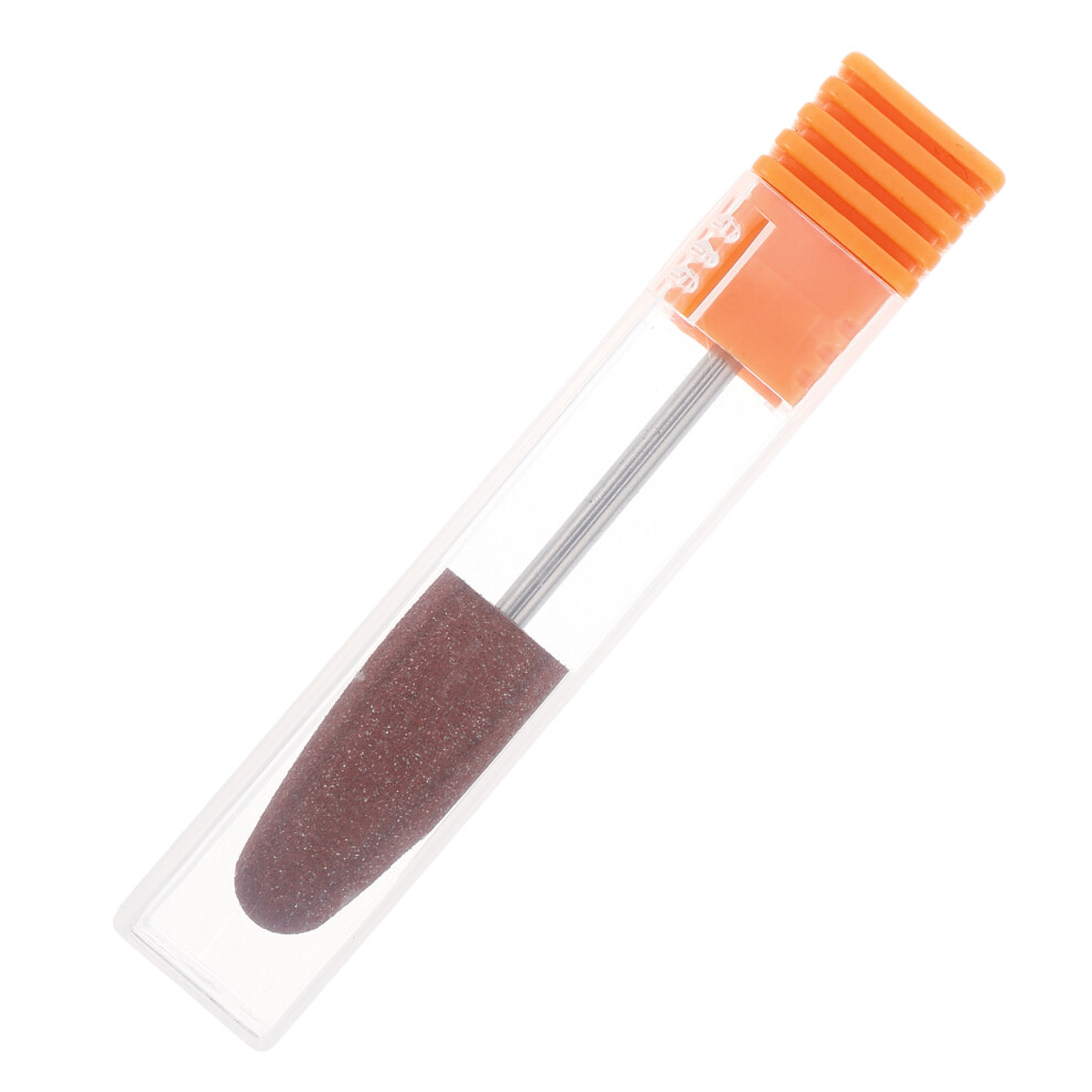 Vaguelly Silicone Nail Grinding Head Coffee Color For Manicure Use