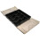 Black Silverware Drawer Organizer with Lid Durable PP Material 11