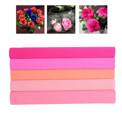 5 Rolls Eco- Crepe Paper For Conscious 2