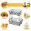 Metal Fruit Stand Fruit Holder Iron Glossy Finish 1pack 6