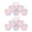 50Pcs Small DIY Cupcake Cups Assorted Color Paper Baking Decors 3
