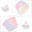 50Pcs Small DIY Cupcake Cups Assorted Color Paper Baking Decors 7