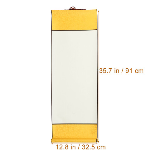 4pcs Blank Scroll Paper For Calligraphy And Chinese Painting 1