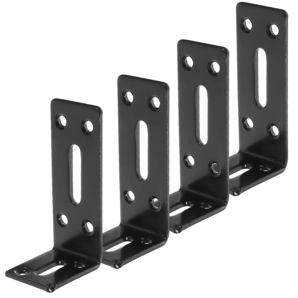 4Pcs Heavy Duty Shape Corner Brace Right Angle Bracket Corner Angle Bracket For Shelves Furniture 013714289647