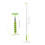 2 Pcs Telescopic Wipers Side Mirror Squeegee Auto Car Automotive 2