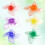 12Pcs Colorful Square Silk Scarves Soft Fabric for Dance Performance 5