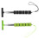 2 Pcs Telescopic Wipers Side Mirror Squeegee Auto Car Automotive 8