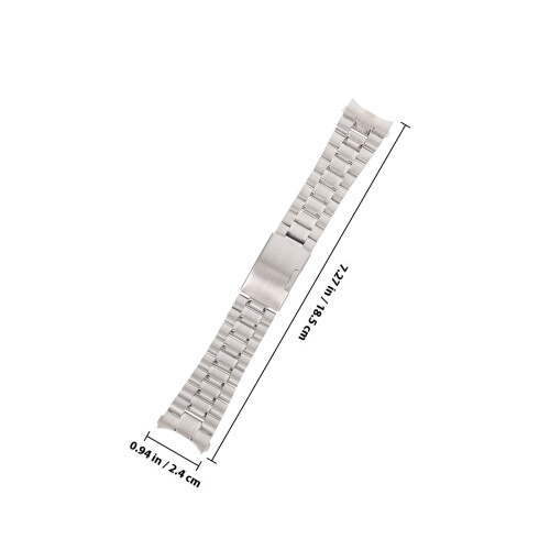 Raindrops Mm Stainless Steel Strap Classic Watch Band Solid Links 1