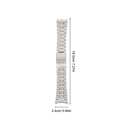 Raindrops Mm Stainless Steel Strap Classic Watch Band Solid Links 2
