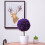 Artificial Purple Bonsai Plastic Flower Ball Decor 11