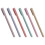 6Pièces Crayons Durables Sans Taille-Crayon, Design Ergonomique Coloré 3