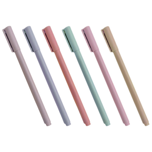 6Pièces Crayons Durables Sans Taille-Crayon, Design Ergonomique Coloré 2