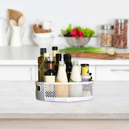 Modern Kitchen Organizer For Home Use 1set 11.8x11.8x3.9in 2
